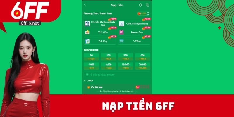 Nạp Tiền 6FF