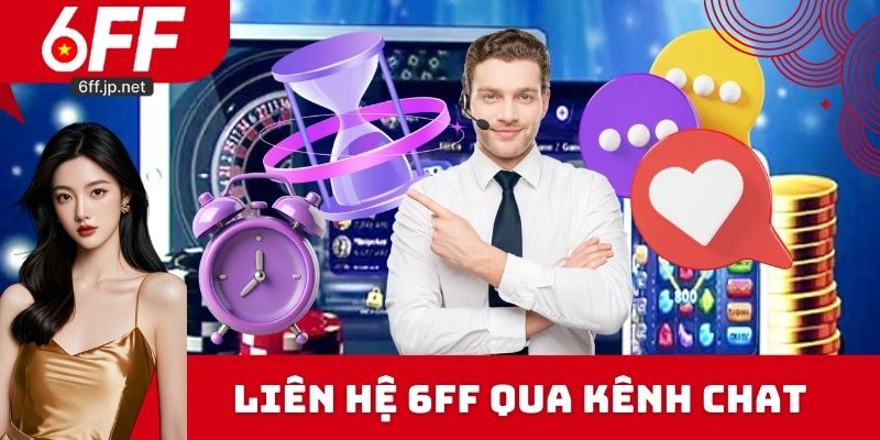 Người chơi liên hệ 6FF qua kênh livechat