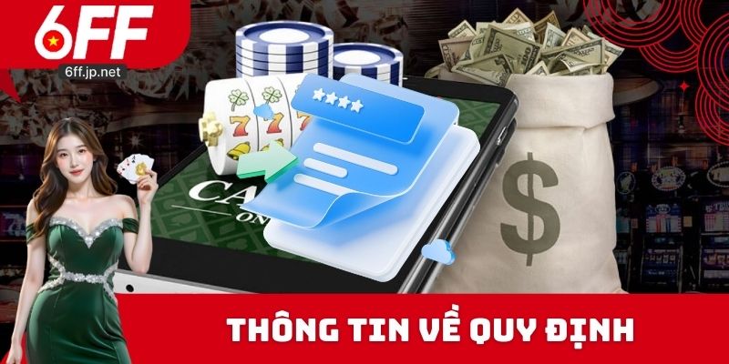 Thông tin về quy định chơi có trách nhiệm trong nhà cái 6FF